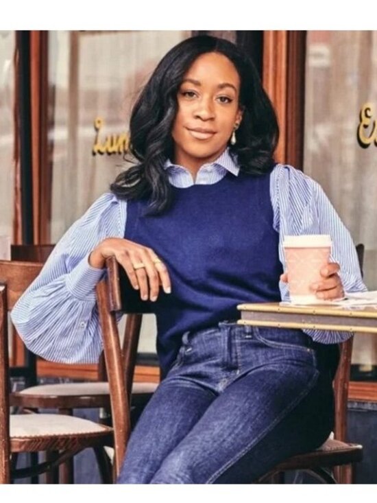 J. Crew Tops - 💙 NEW J. Crew Blue Striped Puff-Sleeve Shirt 22